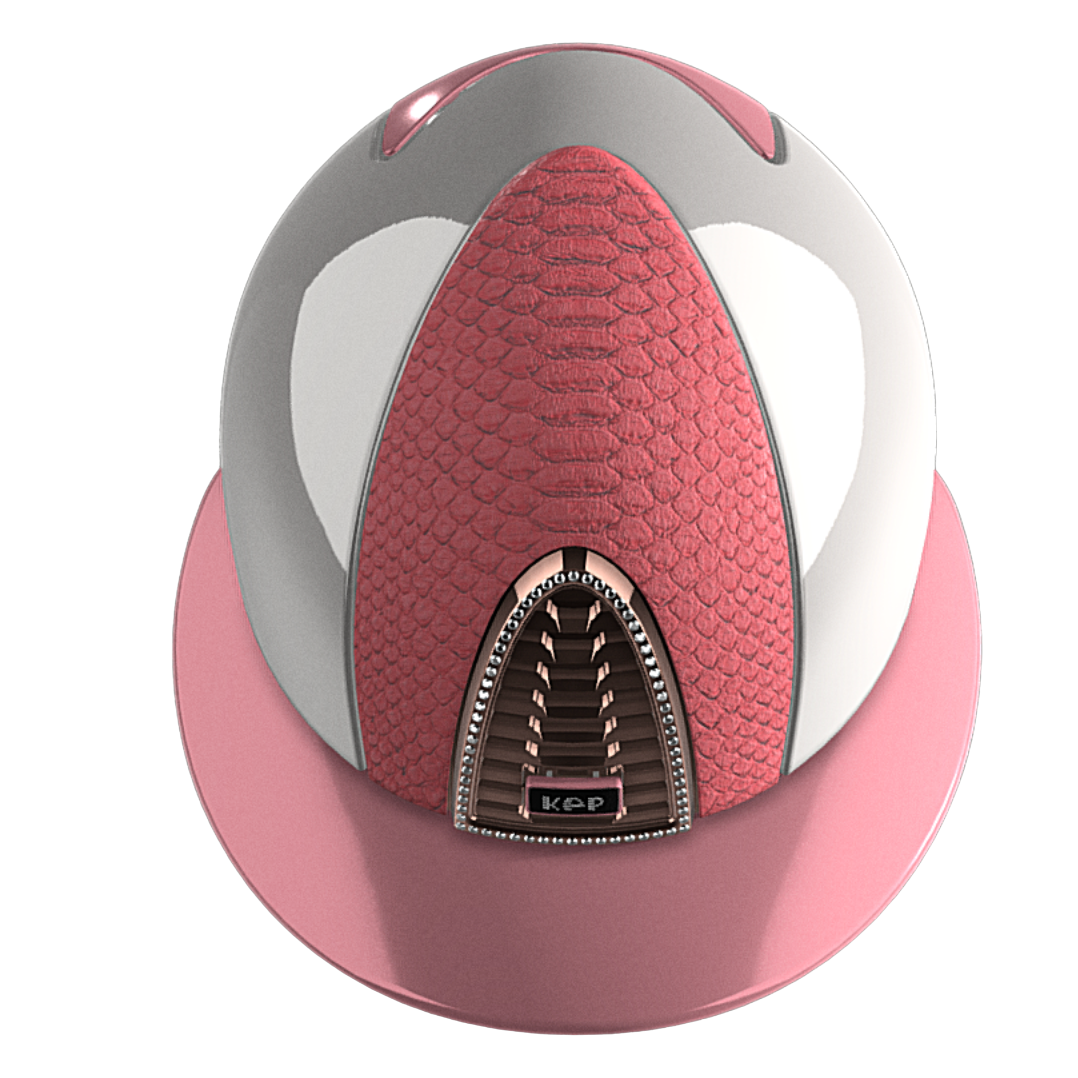 Kep Cromo 2.0 White Polish/Pink Python